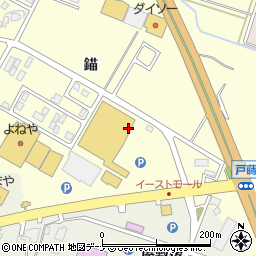 桜木屋 大曲店周辺の地図