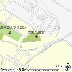 大畑八幡宮周辺の地図