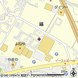 秋田県大仙市戸蒔錨79周辺の地図