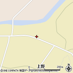 秋田県由利本荘市葛岡上野周辺の地図