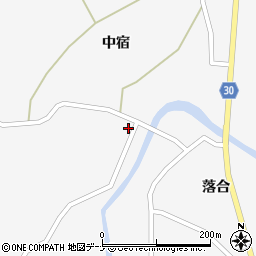 秋田県大仙市南外田中94周辺の地図