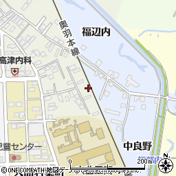 秋田県大仙市大曲須和町2丁目11周辺の地図
