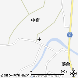 秋田県大仙市南外田中31周辺の地図