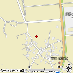 秋田県大仙市大曲西根（鳥居）周辺の地図
