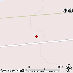 秋田県仙北郡美郷町小荒川中道北周辺の地図