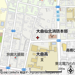 株式会社東京今野商店　秋田営業所周辺の地図