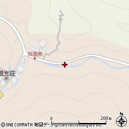 台温泉簡易郵便局周辺の地図