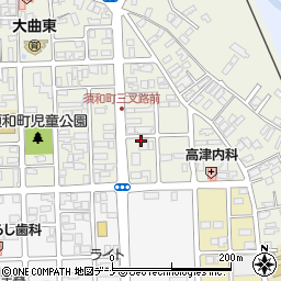 株式会社川本製作所　大曲営業所周辺の地図