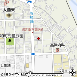 秋田県大仙市大曲須和町2丁目2-17周辺の地図