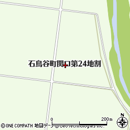 岩手県花巻市石鳥谷町関口第２４地割周辺の地図