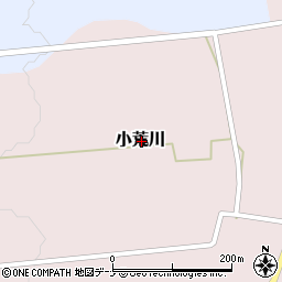 秋田県仙北郡美郷町小荒川周辺の地図