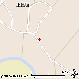 秋田県由利本荘市長坂三嶽前131周辺の地図