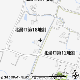 岩手県花巻市北湯口第１８地割周辺の地図