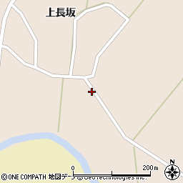 秋田県由利本荘市長坂三嶽前9周辺の地図