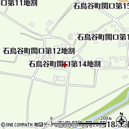 岩手県花巻市石鳥谷町関口（第１４地割）周辺の地図
