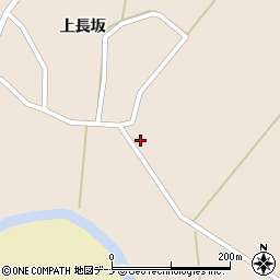 秋田県由利本荘市長坂三嶽前12周辺の地図