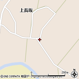 秋田県由利本荘市長坂三嶽前141周辺の地図
