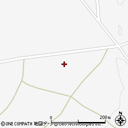 秋田県大仙市南外梨木田130周辺の地図