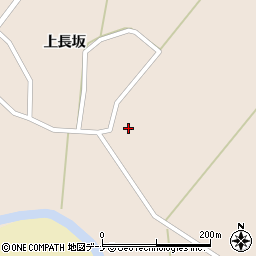 秋田県由利本荘市長坂三嶽前20周辺の地図