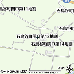 岩手県花巻市石鳥谷町関口第１２地割周辺の地図