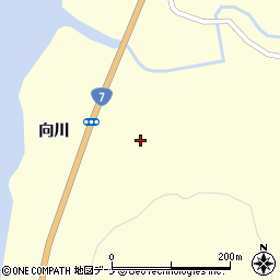 秋田県由利本荘市親川ツツヂ山50周辺の地図
