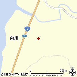 秋田県由利本荘市親川ツツヂ山109周辺の地図