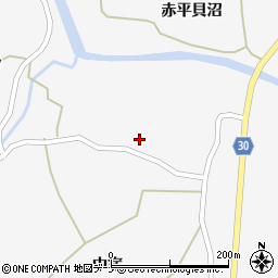 秋田県大仙市南外中宿57周辺の地図