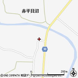 秋田県大仙市南外中宿64周辺の地図