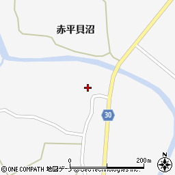 秋田県大仙市南外中宿2周辺の地図