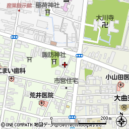 株式会社ユーロ秋田周辺の地図