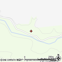 秋田県大仙市南外南楢岡157-1周辺の地図