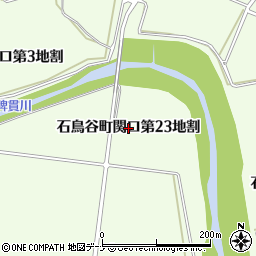 岩手県花巻市石鳥谷町関口（第２３地割）周辺の地図
