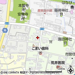 連合秋田大曲地域協議会周辺の地図