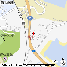 岩手県下閉伊郡山田町織笠第１３地割8-20周辺の地図