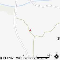 秋田県仙北郡美郷町浪花羽場周辺の地図
