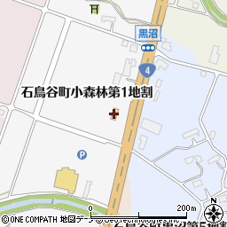 ファミリーマートサテライト石鳥谷前店周辺の地図
