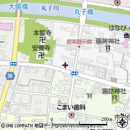 福田セト物店周辺の地図