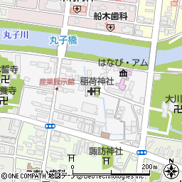 秋田県大仙市大曲大町周辺の地図