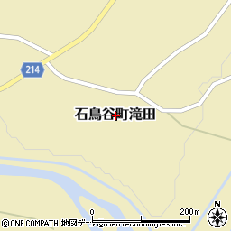 岩手県花巻市石鳥谷町滝田周辺の地図