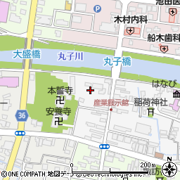 佐藤果樹園周辺の地図