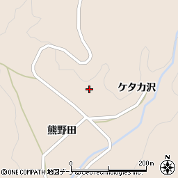 秋田県由利本荘市大内三川熊野田110周辺の地図