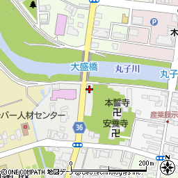 丸子川ビル周辺の地図