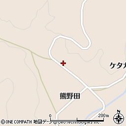 秋田県由利本荘市大内三川熊野田113周辺の地図