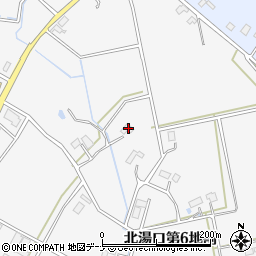 岩手県花巻市北湯口第６地割周辺の地図