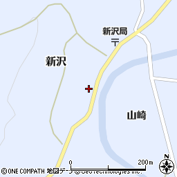 秋田県由利本荘市新沢小坂59周辺の地図