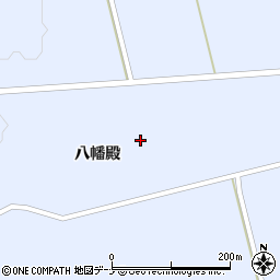 秋田県仙北郡美郷町土崎八幡殿周辺の地図