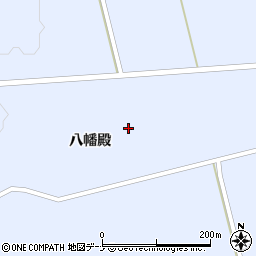 秋田県美郷町（仙北郡）土崎（八幡殿）周辺の地図