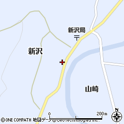 秋田県由利本荘市新沢小坂60周辺の地図