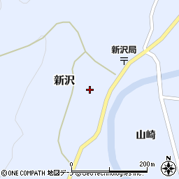 秋田県由利本荘市新沢小坂62周辺の地図