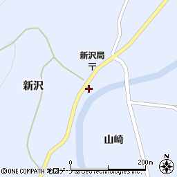 秋田県由利本荘市新沢小坂131周辺の地図